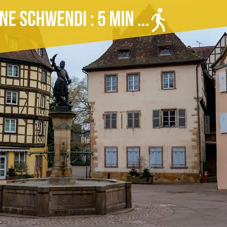 Le Bretzel Petite Venise Vieille Center Wi-fi Rum i privatbostad Colmar